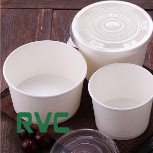 Tô giấy đựng thực phẩm dung tích 600ml giá rẻ.