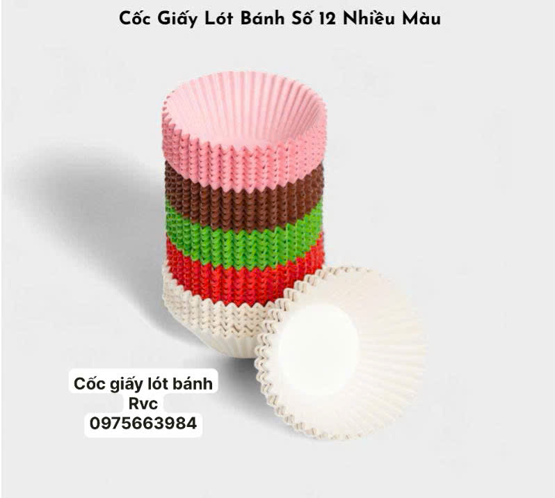 Cốc giấy lót bánh 120mm 
