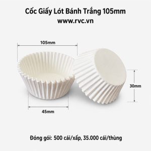 Cốc giấy lót bánh sang trọng, đẹp mắt, giá thành rẻ