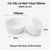 Cốc giấy lót bánh 150mm giá rẻ, đựng bánh ngọt đẹp mắt