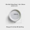 Đĩa giấy 7inch đựng thức ăn dùng 1 lần