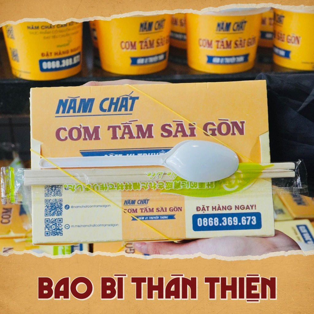 Hộp giấy đựng cơm in ấn theo yêu cầu