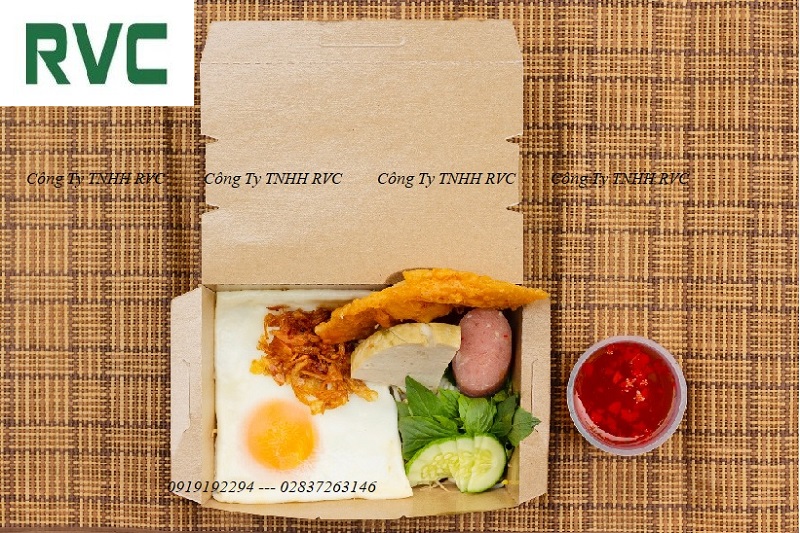Hộp giấy kraft đựng thức ăn được các nhà hàng, quán ăn ưa chuộng