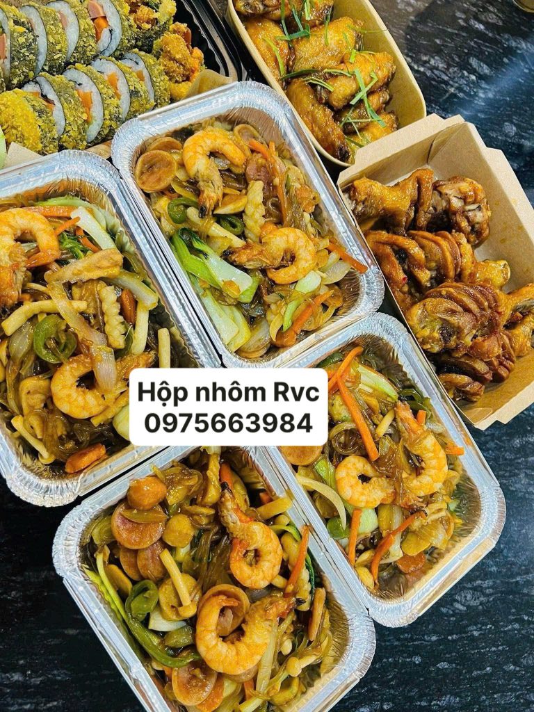 Khay giấy bạc đựng thức ăn giá rẻ