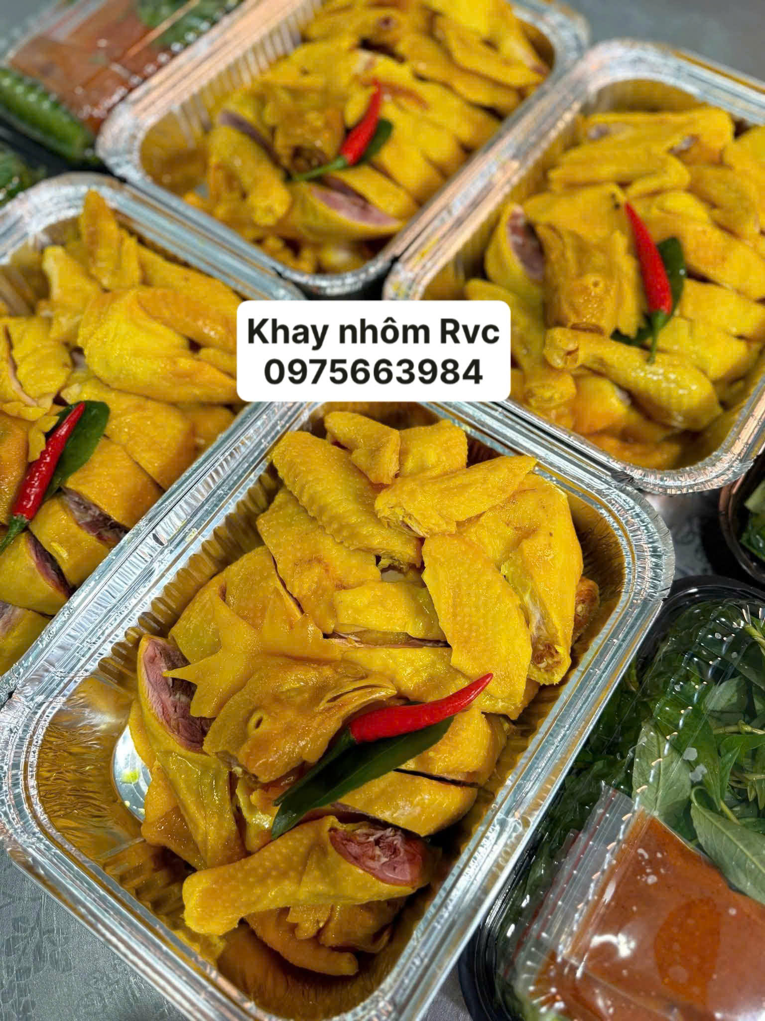 Khay giấy bạc đựng đồ ăn nóng, dùng trong nồi chiên không dầu