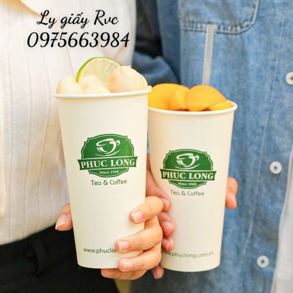 Ly giấy đựng thức uống 