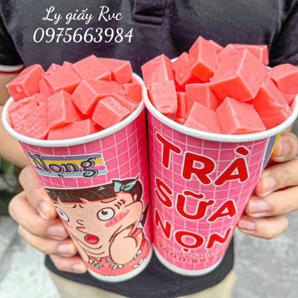 Ly giấy đựng thức uống 