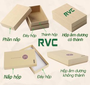Có 2 loại: Hộp âm dương có thành và không thành