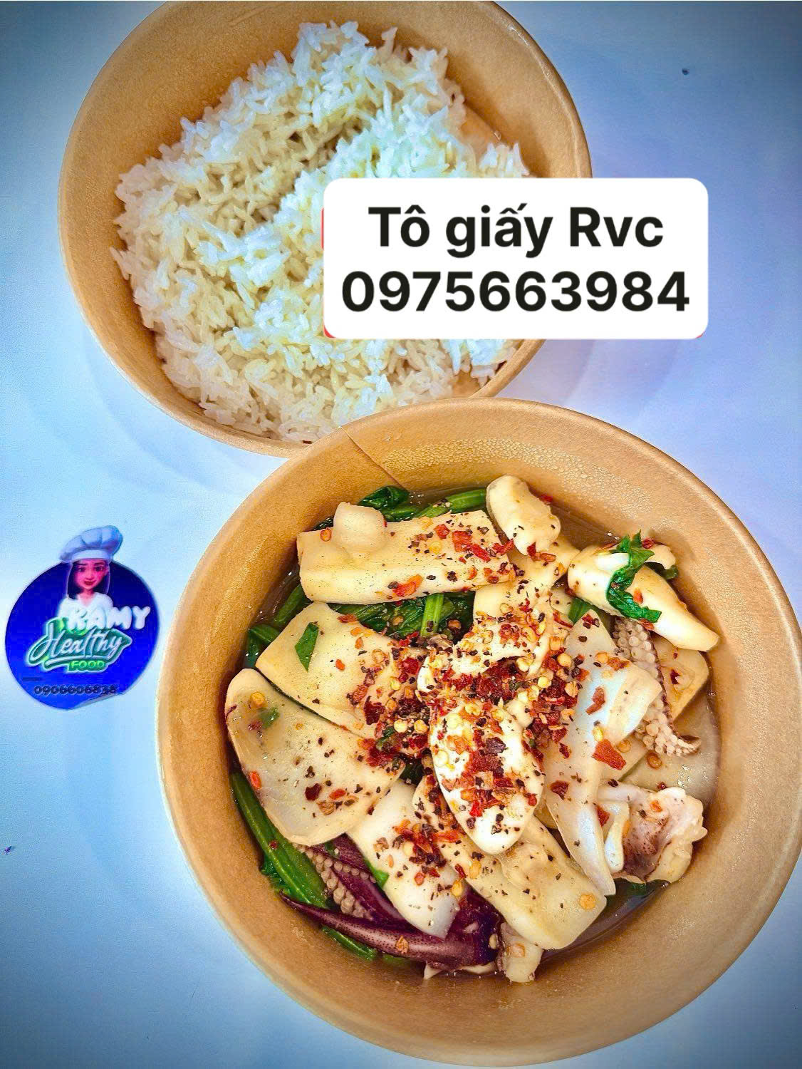 Tô giấy đựng cơm giá sỉ, in ấn tốt tại TP HCM