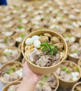 Hộp giấy đựng bún phở