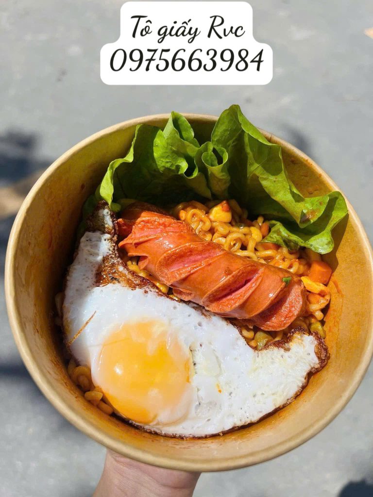 Tô giấy kraft đựng đồ ăn nóng an toàn, đảm bảo sức khỏe 2 z6782328382530 e48e67fc3fac8ff3b3927f941239895f