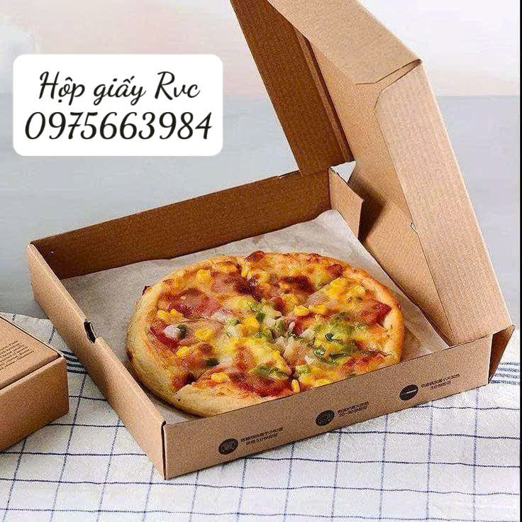 Hộp giấy đựng pizza giá thành rẻ, chất lượng tốt 2 z6933071704868 6f54dde7bd46669d321aa292d8df0e70