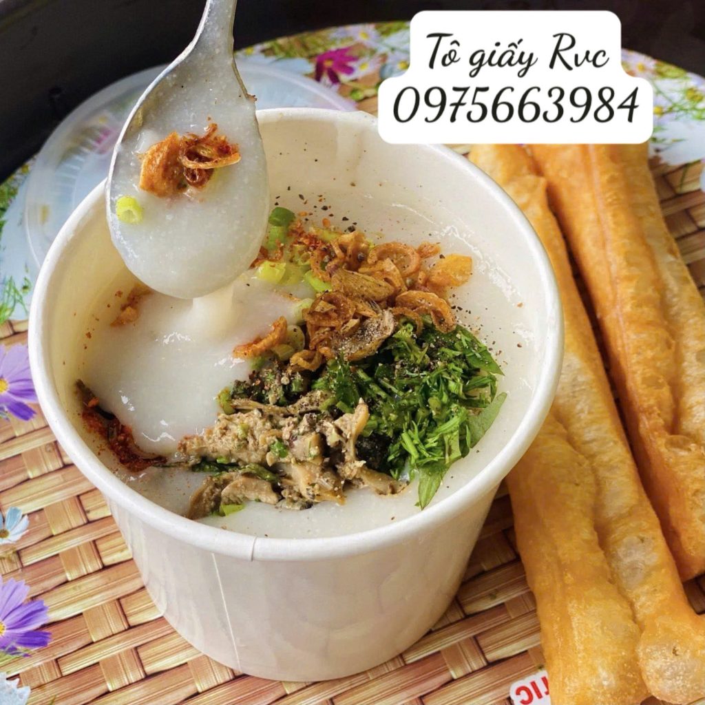 Tô giấy đựng cháo nhỏ gọn, tiện dụng và đảm bảo sức khỏe 1 z7101214080115 b3506babb7eada1dd3abbc1cbdea7235