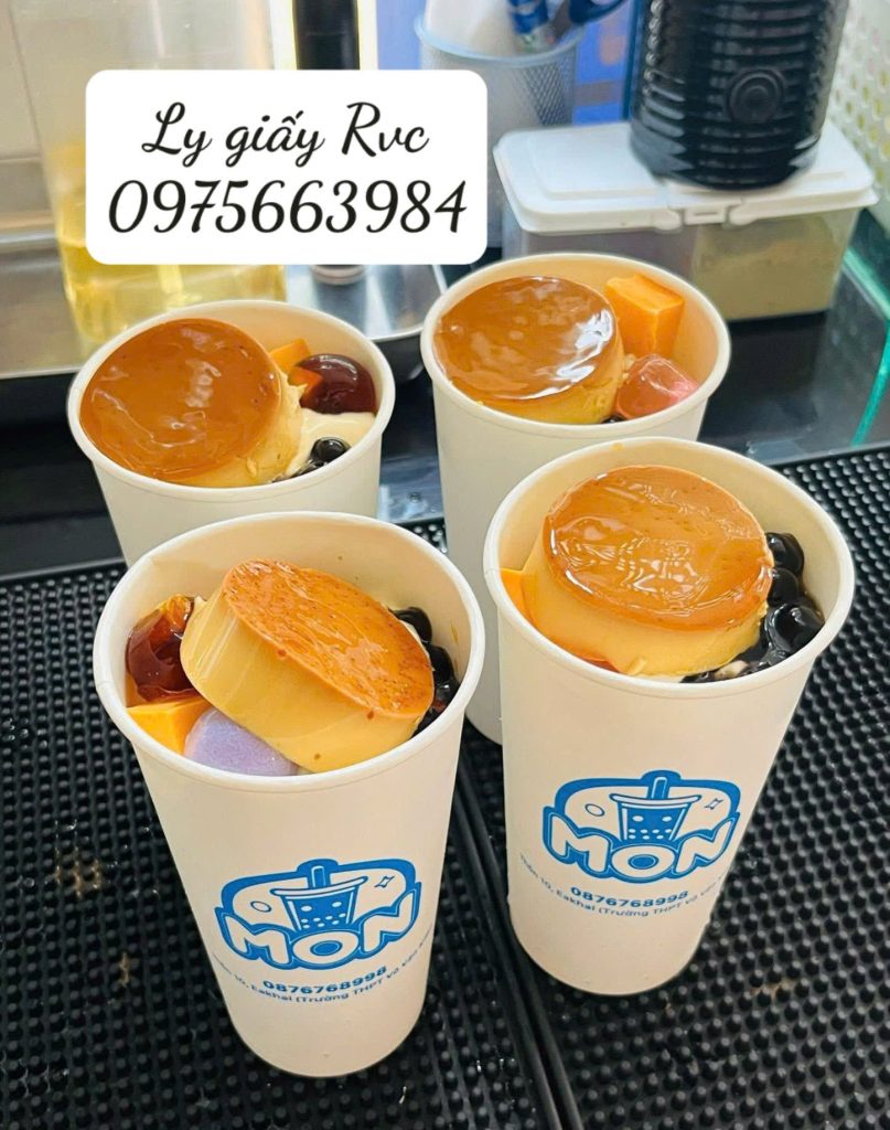 Ly giấy đựng trà sữa giá thành rẻ, in ấn đẹp mắt giúp quảng bá thương hiệu 2 z7150736418017 f46fd838679dda12929bf0a77f721c24