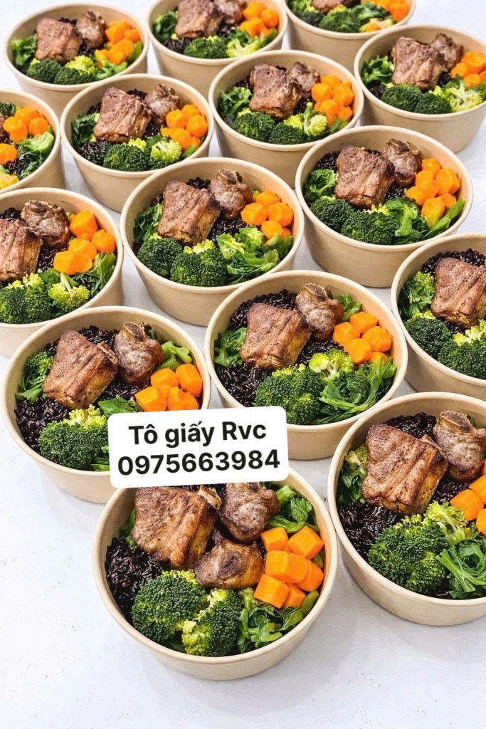 Tô giấy đựng đồ ăn Healthy z7704417975959 43614ba39580e55ff4d5978117eee235